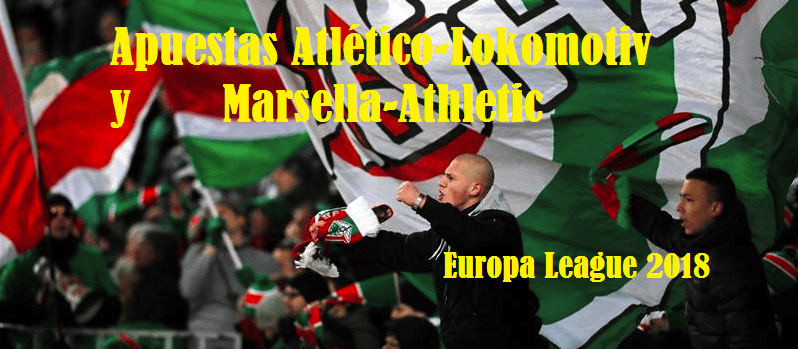 Apuestas Atlético-Lokomotiv y Marsella-Athletic