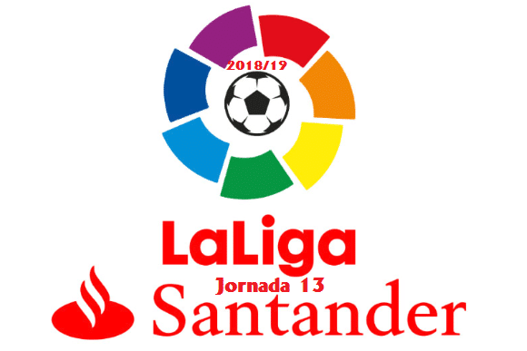 Pronósticos jornada 13 Liga 2018-2019