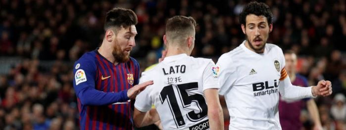 Apuestas Barcelona-Valencia en Jornada 4 temporada 2019/20
