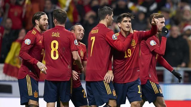 Apuestas convocatoria España en Eurocopa 2020