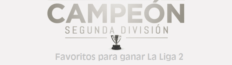 Favoritos campeón segunda división 2021