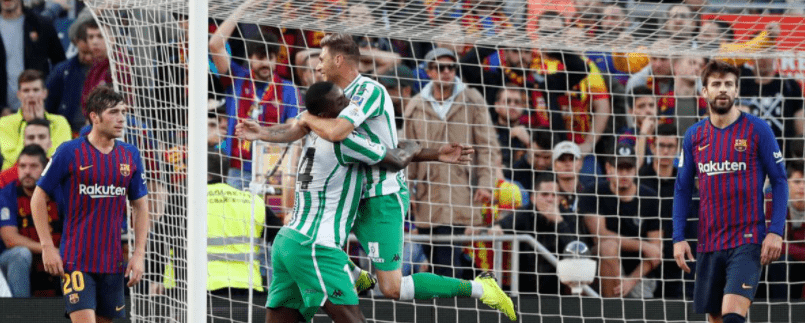 Apuestas y pronósticos Barcelona vs Betis (7 noviembre 2020)