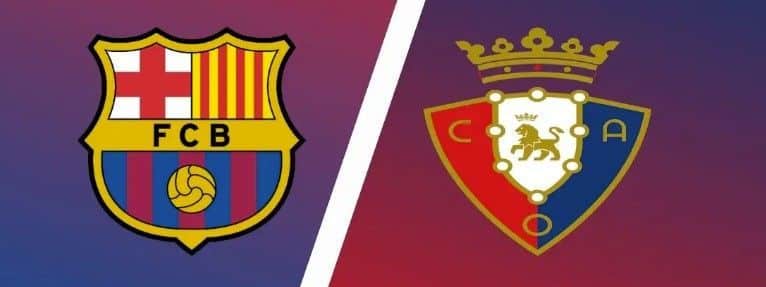 Apuestas y cuotas al Barcelona vs Osasuna de la Supercopa