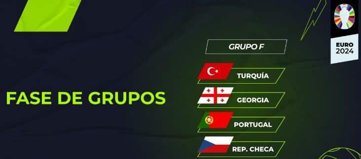 Apuestas Grupo F en la Eurocopa 2024