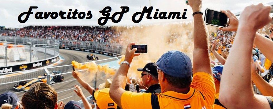 Favoritos Gran Premio Miami en la F1 2025