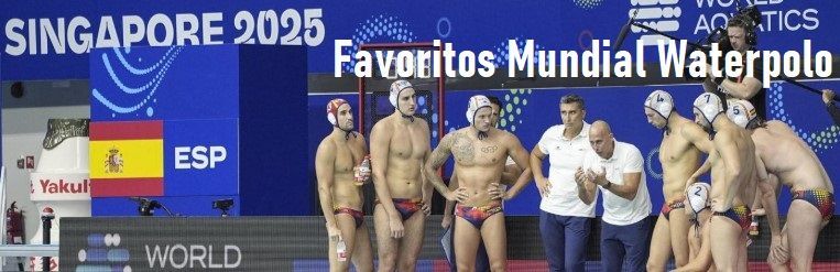 Los favoritos en las apuestas a Waterpolo mundial 2025