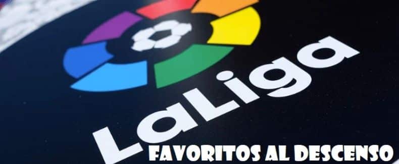 Favoritos descenso segunda división