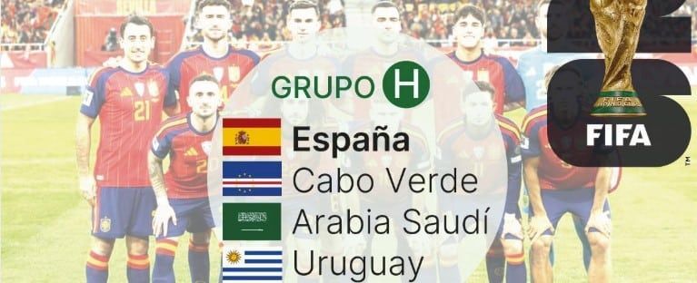 Apuestas ganador grupo de España Mundial 2026